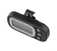 babominimer Digital Fridge Thermometer with C/F Conversion, Waterproof Refrigerator for Household Use, Records Min/Max, -20°C to 50°C(Black)