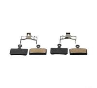 babominimer Disc Brake Pads 2 Pairs -Metallic Resin with Spring Compatible with BR-M615 M666 M675 M785 M985 Mountain Cycling Components Quiet