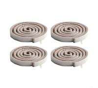 babominimer Door Draft Stopper Felt Weatherstrip for for EVA Drip Strip for for Window Seal 1m White 4pcs/8pcs, Heat Insulating Moisture Proof Water Resistant Sealing for for Home or Office(4pcs)