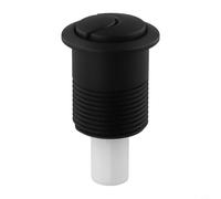 babominimer Dual Flush Toilet Cistern Push Button with Flush Valve, ABS Chrome Round Replacement Part Compatible with Siamp Skipper 45 for Water Saving Bathroom Upgrade,