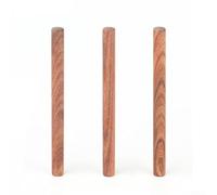 babominimer Ebony Rosewood Red Sandalwood Solid Wood Round Log Tenon 8mm 10mm 12mm Diameter for DIY Carpentry and Woodworking Projects, Long Lasting Hardwood Dowel Rods for Jo(8mm red Sandalwood)