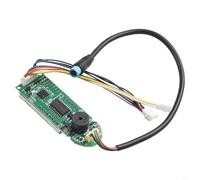 babominimer Electric Scooter Dashboard Display Panel Switch Circuit Board Replacement for F20/F25/F30/, Green Plastic Console Accessory for Easy