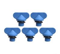 babominimer Engine Block Drain 5 Pack with O-Rings, Compatible with For Mercruiser 22-806608A02 / 22-806608A1 / 22-8M0119211, for Engine Block and Manifold Draining, Nylon