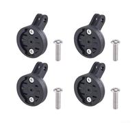 babominimer Extended Mount Adapter for Action Camera or Cycling Lights, Under Mount Adapter for Garmin Bike Computer, Front Mount Compatible with Camera(B set)