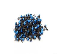 babominimer Feeder Bead Link Swivels Quick Change Float Space Beans for Carp Match and Pole Fishing, Sliding Rig Line to Hook Connectors, Sea or Freshwater Tackle(8#（10个/包）)