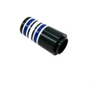babominimer Ferrules Plastic Sleeves Compatible with for Irons Club Shafts Accessories 9.2x25x14.2mm Lasting Replacement Parts in Red Yellow Orange Blue Grey Green for(blue)