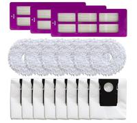babominimer Filter Mop Cloth Dust Bag Kit For Eureka J15 Pro For Ultra Floor Vacuum Cleaner, Replacement Set With 3 Filters,6 Mop Cloths,8 Dust Bags