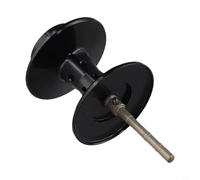 babominimer Fishing Reel Spool Assembly Replacement for Tatula SV TW103, Aluminum Alloy Modified Baitcasting Reel Parts for Line No.2 150m and No.3.5(black)