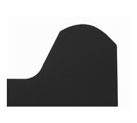 babominimer Fit Mudflaps for Car Body Protection Accessories, 4-Pack Black PVC Guards Compatible with SUV Truck Sedan, For Easy Install No Tools Required