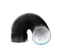 babominimer Flexible PVC Aluminum Foil Ventilation Ducting Pipe for for Kitchen Exhaust Fan Systems, Long Lasting Heat-Resistant Scalable Hose for for Efficient Smoke Removal and Easy(300cm)