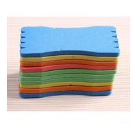babominimer Foam Fishing Line Storage Boards Set of 10, Lightweight Line Organizer for Hooks and Leaders, Winding Spool Holders for Lure Trace Wire Management