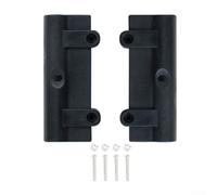 babominimer Folding Camping Wagon Cart Handle Fixings Replacement Parts, Lasting Plastic Repair Kit for Front and Rear Foldable Trolley with 12.5 x 4.5 cm Square Tube,