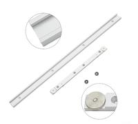 babominimer for 1 Set Aluminum Alloy Miter Track and Miter Bar Slider Table Saw Woodworking Tool(600mm T Track + 300mm Miter bar)