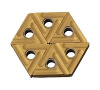 babominimer for 10pcs TNMG160404R-S Carbide Turning Inserts TNMG331 Indexable Lathe Tool Inserts for for CNC Metalworking Manufacturing Durability