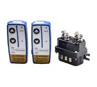 babominimer for 12V 250A Winch Solenoid for Relay Contactor with Twin Wireless Remote Control for 5000-7000lb Winches ATV UTV SUV 4WD Recovery