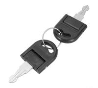 babominimer for 16mm and 19mm Zinc Alloy Cabinet Lock with 2 Keys for Furniture Desk Drawer Pedestal Filing Cabinet and Office Home Use(Black 16mm)