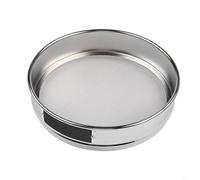 babominimer for 20cm Chrome Plated Test Sieve with 304 Stainless Steel Mesh for Sample Inspection Medicine Laboratory Analysis Multiple Mesh Options(18 Mesh)