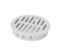 babominimer for 20Pcs 50mm/2in Round Cabinet Air Vents with Mesh Cover for Soffit Ventilation, ABS Plastic Construction for Indoor Air Quality in Kitchen(Grey)