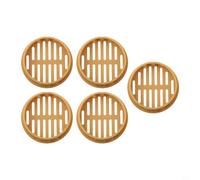 babominimer for 20Pcs 50mm/2in Round Cabinet Air Vents with Mesh Cover for Soffit Ventilation, ABS Plastic Construction for Indoor Air Quality in Kitchen(Yellow)