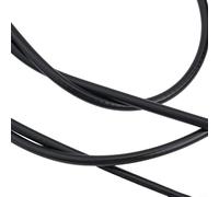babominimer For 2PC Mountain For Bike Brake Cable Set Front and Rear Stainless Steel Brake Cables for All Bicycles Black(2PCS front)