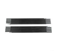 babominimer For 2PCS Fiberglass Tent Pole Replacement Kit with Elastic String for 1-8 Person Camping Tents, Collapsible and Lightweight Support Rods(475)
