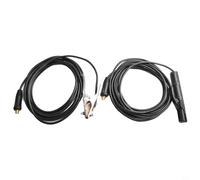 babominimer for 300A Ground Earth Clamp Welding Cable for for MMA Welding Inverter Machine - Copper ABS Heat Resistant Anti-Slip Handle - for 3m/5m/7m(23feet/7m)
