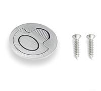 babominimer for 316 Stainless Steel Deck Handle 50.8mm Round Flush Pull Ring for Marine Boat Hatch and Furniture Drawer Cabinet Concealed Installation