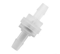 babominimer for 3mm-12mm Plastic One Way Check Valve Non-Return Inline Valve for Water Oil Gas Air Marine Automotive Agricultural Applications(6mm)