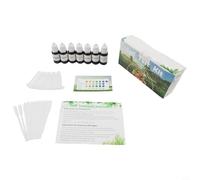 babominimer for 4 in 1 Soil Test Kit pH Ammonia Nitrogen Phosphorus Potassium Meter Digital Tester for Garden Farm Fertility Analysis White