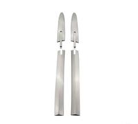 babominimer For 4-Piece Set of Convertible Roof Top Hinge Covers Compatible with For 3 Series E93 335i 430i For and F33 F83 Models, Direct(Silver)