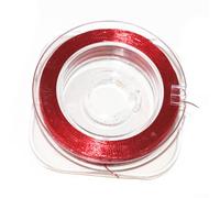 babominimer For 50M Fishing Rod Guide Tying Thread for Line, 300D/500D Multi-Layer Woven Polyester Fiber Rod Building Wrapping Thread(red 300D)