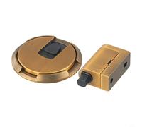 babominimer for Adjustable Zinc Alloy Door Stopper for Bottom of Door with Wind Resistance and Noise Reduction, Suitable for 5-20mm Door Gaps(1pc)
