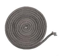 babominimer for Black Fiberglass Rope Seal for Wood Burning Stoves and Log Burners, 9mm Diameter 300cm Length Fire Rope Door Gasket Kit