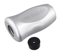 babominimer For DAIWA SLP WORKS TATULA ZILLION FUEGO Spinning Reel Knob Handle Replacement Part for Fishing Reel Repair, Black/Red/Gold/Blue(silver 1pc)
