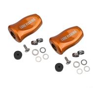 babominimer For DAIWA SLP WORKS TATULA ZILLION FUEGO Spinning Reel Knob Handle Replacement Part for Fishing Reel Repair, Black/Red/Gold/Blue(gold 2pcs)