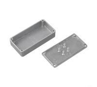 babominimer for Die Cast Aluminium Project Box Metal Electrical Enclosure IP54 Protection Instrument Case for Electronics 1590A/B/BB/C/DD/G/LB/N1/XX(1590G（100x50x26mm）)
