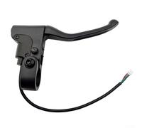 babominimer For Electric Scooter Brake Handle Left Grip Aluminum Alloy Replacement Accessory, Wear-Resistant Black Left-Side Lever for Outdoor Sporting(A)
