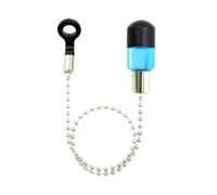 babominimer For European Carp Fishing Bite Alarm Indicator with Fluorescent Rod and Bobbins Hangers, 5-Pack for Bottom Fishing with Sea Poles, 36cm Length(blue)