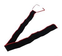 babominimer For Fishing Rod Bag Oxford Cloth and Flannelette Protective Sleeve Cover with Drawstring for Most Fishing Rods, Red and Black(A)