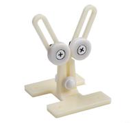babominimer For Fishing Rod Winding Machine Support Stand, Portable Rod Building Tool for Fishing Rod Repair and DIY with Adjustable Screws