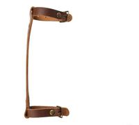 babominimer For Leather For Bicycle Frame Carry Handle with Adjustable Design for Easy Transport of Foldable and Standard Bikes, 22.5 x 2.8 cm(Brown)