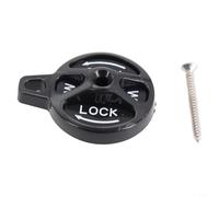 babominimer For Road For Bike Fork Lock Cap Switch Manual Lockout Assembly Kit for SR Suntour XCR/XCM Series For Bicycle Forks in Black or Red(Black)