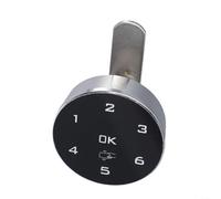 babominimer for Sauna Lock Electronic Combination Lock with Keypad and 13.56MHz IC Card for Bathroom Locker Cabinet Door ID Induction Black Alloy Material(20mm)