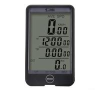 babominimer For SD-576A For Bike Computer with Large LCD Screen, Wired Speedometer and Odometer for Bicycles, Dual Battery Design with Backlight Function