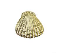 babominimer for Shell Shape Zinc Alloy Cabinet Handle for Children Room Furniture, Silver, Bronze, Ancient for Tin, Black, Gold(Gold)