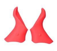 babominimer For Silicone Brake Lever Hoods Cover for ST-5600/5601/6600 For Bicycle Shifters with Enhanced Grip and Weather Resistance(Red)