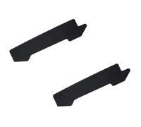 babominimer For Silicone Gel Frame Protection Sticker Cover for For Bicycle Chain Guard, Black, 220mm x 53mm x 2mm(2 PCS)