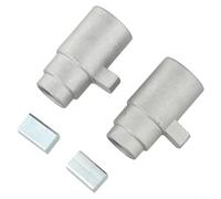 babominimer for Transporter for T5 Caravelle for Multivan 2003-2015 Armrest Repair Bracket Pair Left & Right Alloy Direct Replacement for OE 7H0881081 7H0881082