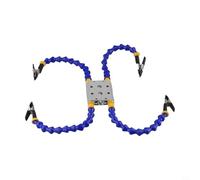 babominimer for Welding Table Clamp Third Hand Tool with Flexible Arms for Soldering Station Repair Work - Aluminium Alloy Construction, 25cm Length(4 Claws)