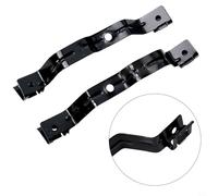 babominimer Front Bumper Liner Wheel House Bracket Stiffener for Model 3 2017-2022 - Pair Includes Left and Right Side Plastic/Metal Reinforcement Brackets Compatible(Black)